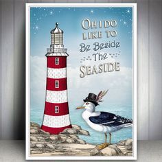 Lighthouse/seaside quote