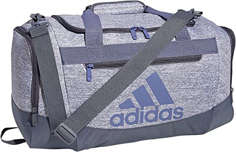 Amazon.com | adidas Defender 4 Small Duffel Bag, Halo Mint Green/Grey/Grey Melange, 11.75"x20.5"x11" | Sports Duffels