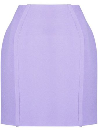 Versace high-waisted panelled mini skirt purple A88381A212457 - Farfetch