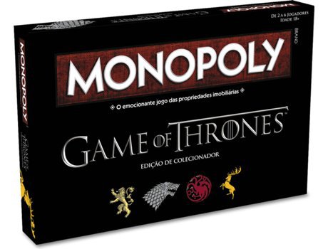 Jogo de Tabuleiro MONOPOLY: Game Of Thrones (em português) - Collector's Edition | Worten.pt