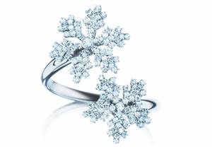 Ziamond Diamond Zirconia Snowflake Ring