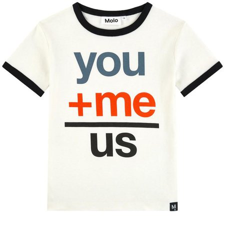 Graphic organic cotton T-shirt - Friendship Molo for girls | Melijoe.com