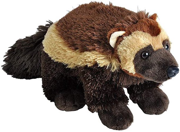 Amazon.com: Wild Republic Wolverine Plush, Stuffed Animal, Plush Toy, Gifts for Kids, Cuddlekins 12 Inches, Multicolor: Toys & Games