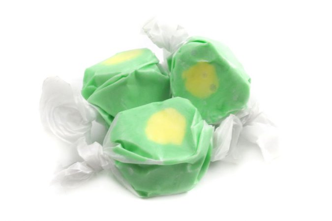 Pear Salt Water Taffy in bulk at Online Candy Store