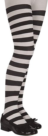 black and white striped tights $9.50