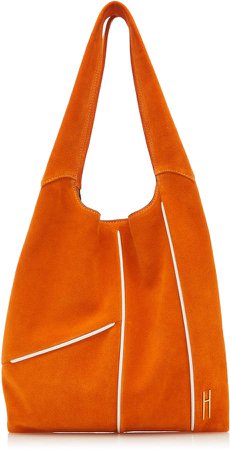 Grand Two-Tone Suede Tote