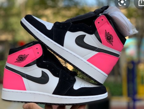 pink air Jordan 1