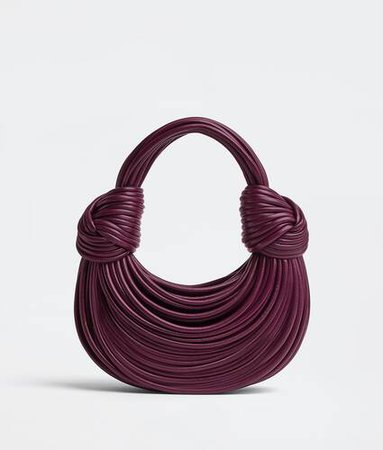 Women's Double Knot in Dark Red | Bottega Veneta® AU