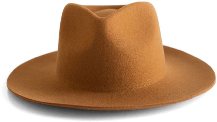 Gigi Pip Wool Teardrop Rancher Hat