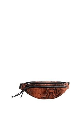 MANGO Zip-detail belt bag