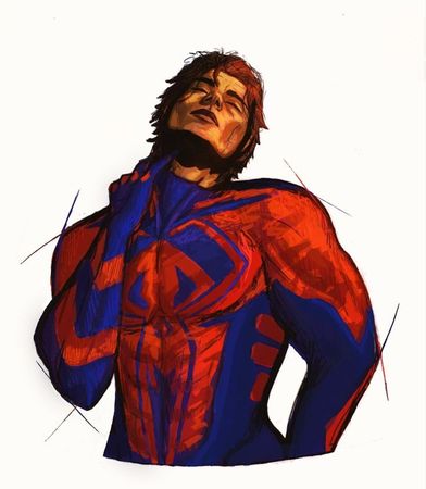Miguel O'Hara spiderverse spiderman