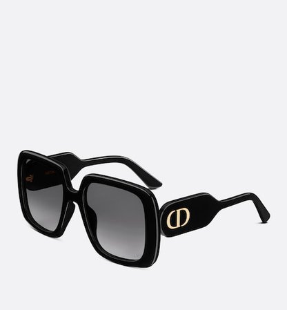 DiorBobby S2U Black Square Sunglasses | DIOR