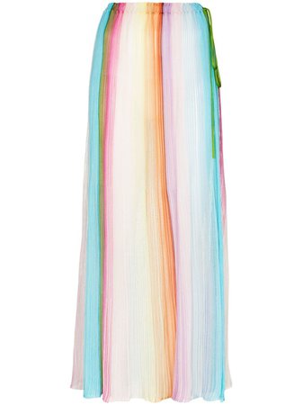 Missoni stripe-print side-slit Skirt - Farfetch