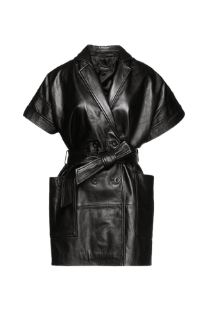 leather  dress