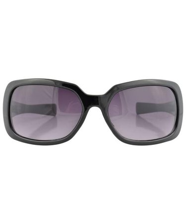 black oversized sunglasses 2000s