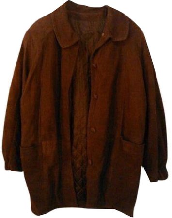 burnt brown jacket