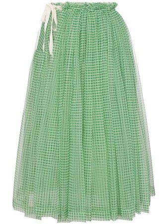 Molly Goddard Lettie high-waisted gathered tulle skirt $1,562 - Buy SS19 Online - Fast Global Delivery, Price