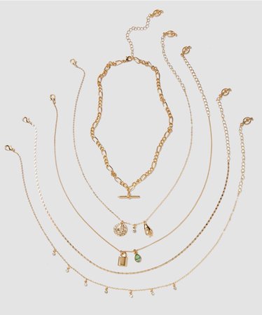 stradivarius necklaces