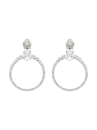 Miu Miu crystal circle earrings $460 - Buy Online - Mobile Friendly, Fast Delivery, Price