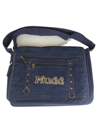 Mudd Denim Messenger Bag