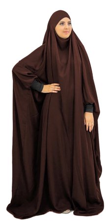 brown jilbab