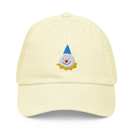 Tiny Clown Pastel Clowncore Baseball Hat | Etsy