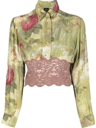 Jean Paul Gaultier Pre-Owned 1990s floral-print Shirt - Farfetch