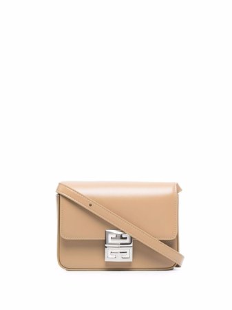 Givenchy logo-buckle Leather Crossbody Bag - Farfetch