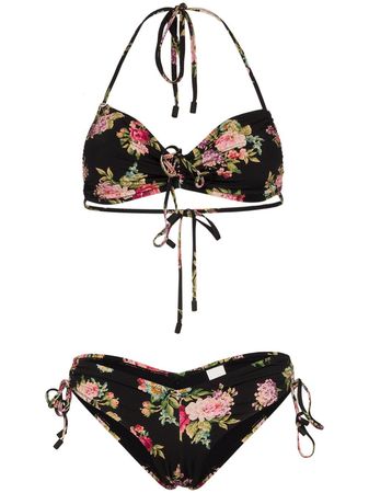 Zimmermann Honour floral-print bikini $276 - Buy Online - Mobile Friendly, Fast Delivery, Price