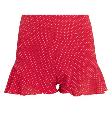 Annie Red Polka Dot Shorts