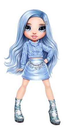 Rainbow High Doll: Gabriella Icely Blue Skirt
