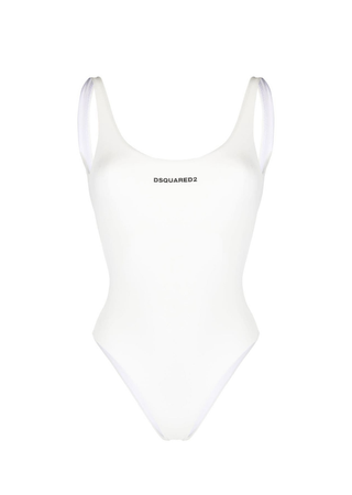 $285.00 Dsquared2 Logo-Print Swimsuit