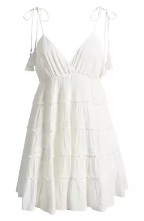 All in Favor Tiered Babydoll Dress | Nordstrom