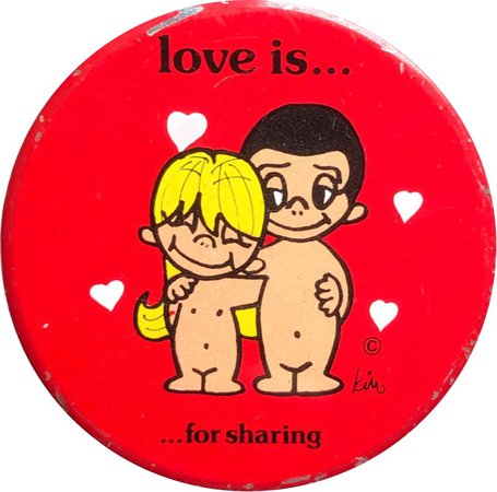 love is... pin