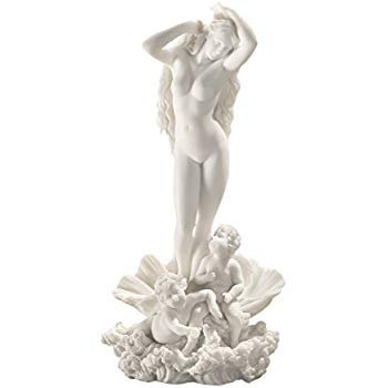 Amazon.com: Aphrodite Greek Goddess Of Love Marble Finish Statue: Home & Kitchen