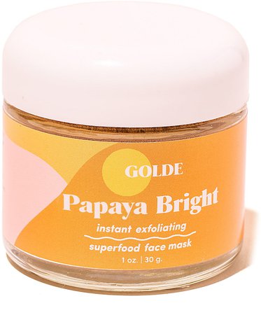 Papaya Bright Instant Exfoliating Superfood Face Mask