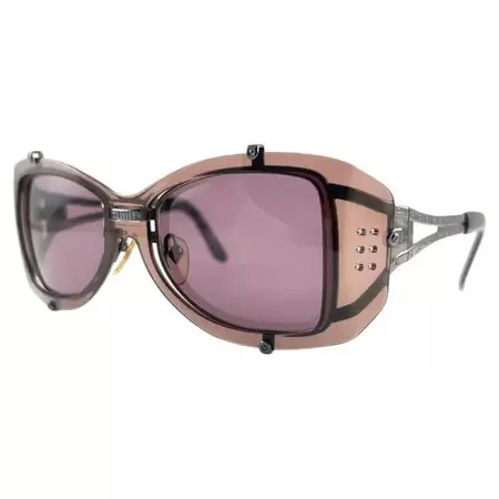 New Vintage Jean Paul Gaultier 56 6104 90's Japan Sunglasses For Sale at 1stDibs