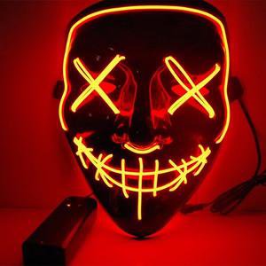 Led Halloween Purge Mask Horrible Scary Party Festival - Yourworldshop – YourWorldShop