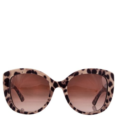 Dolce & Gabbana Leopard-Print Sunglasses