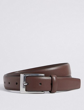 Rectangular Buckle Smart Belt | Marks & Spencer London