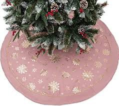 pink christmas tree skirt - Google Search