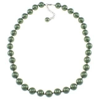 Green Pearl Necklace 1