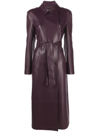 Patrizia Pepe double-breasted Belted Trench Coat - Farfetch