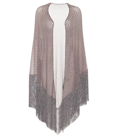 Missoni, Fringed shawl Overtop