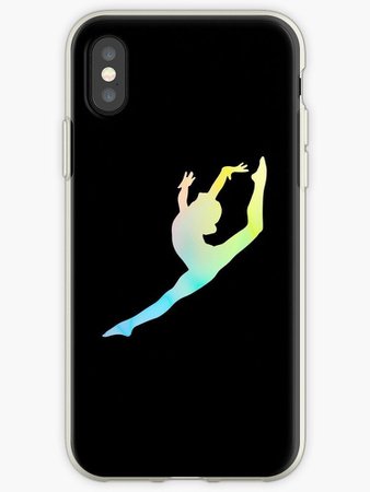 if u love gymnastics or ur a gymnast u would love this iPhone case and u can get the case for ur real phone at my business if u want one just ask me!!!