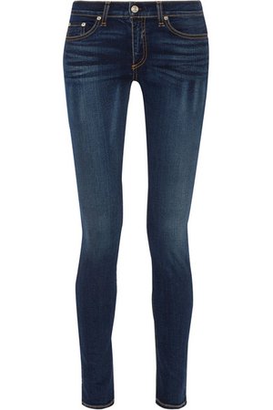 rag & bone | The Skinny mid-rise jeans | NET-A-PORTER.COM
