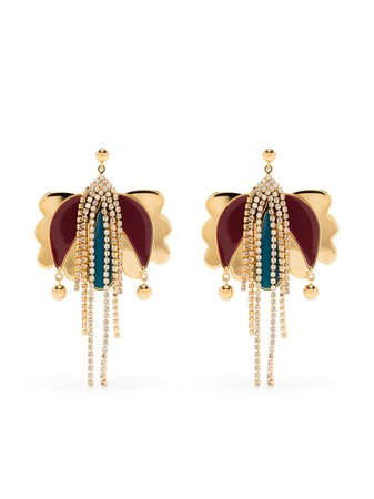 La DoubleJ Tulip drop earrings - FARFETCH