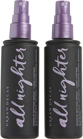 Full Size All Nighter Long-Lasting Makeup Setting Spray Duo