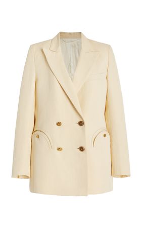 Savannah Everyday Linen-Silk Blazer By Blazé Milano | Moda Operandi