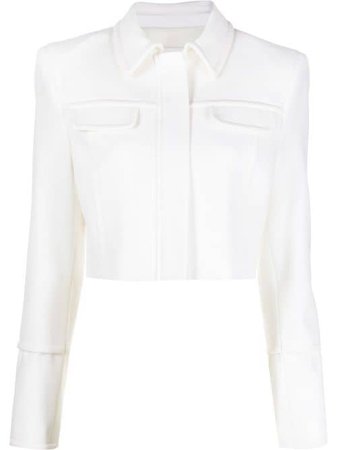 Genny Cropped Fitted Jacket - Farfetch